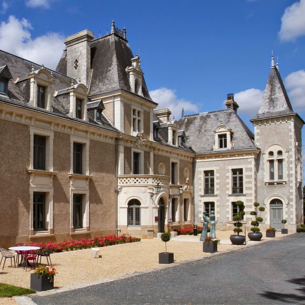 Hotel Chateau De La Barbiniere Saint Laurent sur Sevre Bagian luar foto